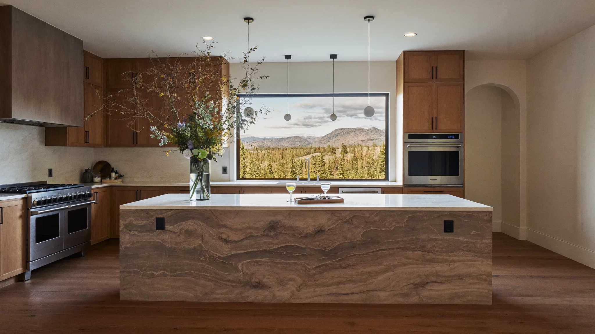 Illustrative remodel interior highlighting Board #1 finish standards