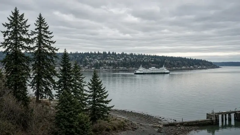 Illustrative: Arlington residential exterior remodel context — Pacific Northwest light; not a real Board job photo