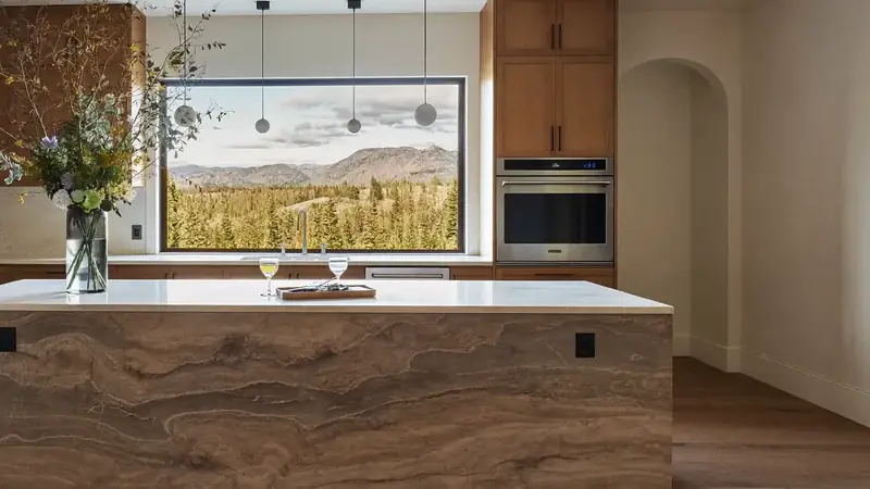 Illustrative: kitchen remodel interior for Burien homeowners — PNW materials; not a real Board job photo