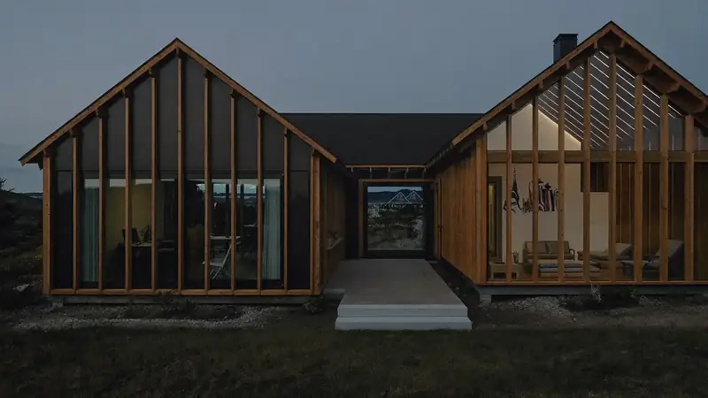 Illustrative: home addition / exterior massing for Sultan — PNW cedar-fir context; not a real Board job photo