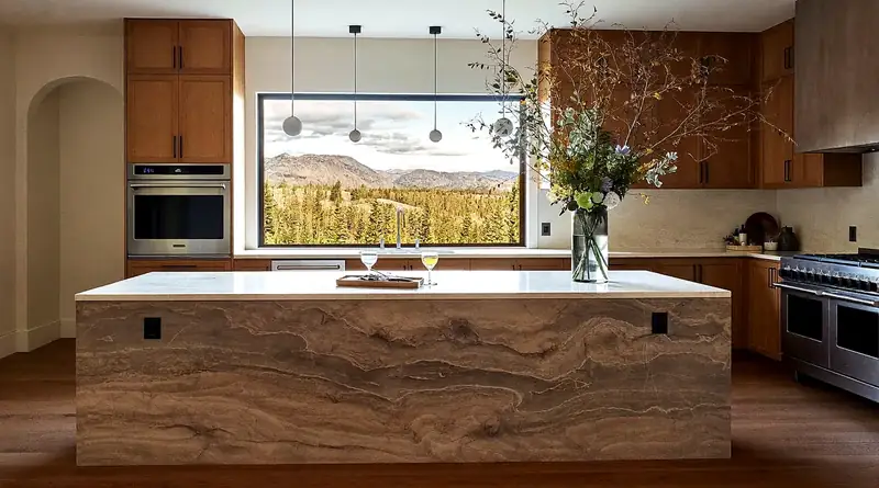 Illustrative: finished Pacific Northwest bathroom layout with vanity and shower context — illustrative only, not a real Board of Project Stewardship job photo