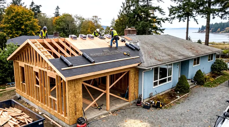 Illustrative: weather-resistive detailing and rough-opening protection relevant to Mill Creek window installs — illustrative only, not a real Board of Project Stewardship job photo